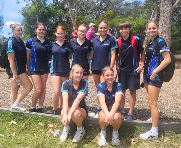 Group photo of students