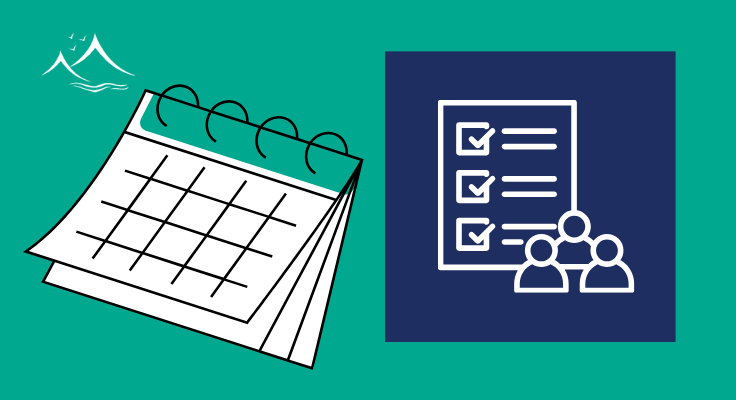 illustration of calendar and checklist